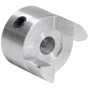 TB WOOD S Jaw Coupling Hub 1/2 Aluminum, 3KX89