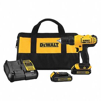 DEWALT Drill Kit Cordless 20V DC, 32ZU52