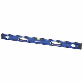 WESTWARD I-Beam Level Aluminum Bubble 48 in., 32ZU59