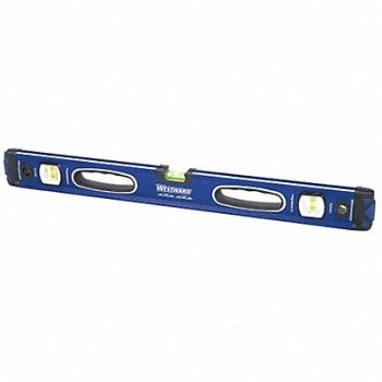 WESTWARD I-Beam Level Aluminum Neodymium 24 in., 32ZU65