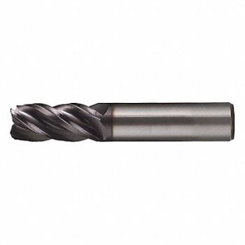 CLEVELAND Sq. End Mill Single End Carb 1/2, 33GE08
