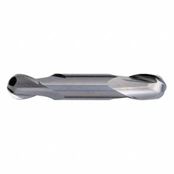 CLEVELAND Ball End Mill Double End 1/16 Carbide, 32ZX52