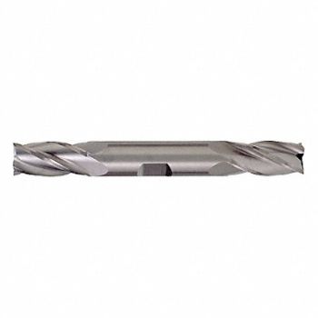 CLEVELAND Sq. End Mill Double End Carb 3/8, 33GF35