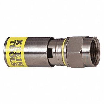 KLEIN TOOLS Audio Adapter RG6/6Q Type PK50, 335D50