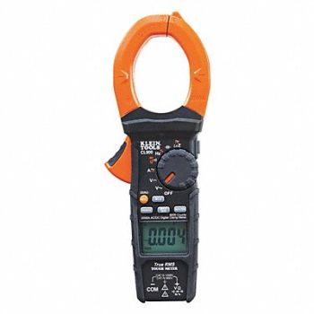 KLEIN TOOLS Digital Clamp Meter 2000A, 335Y66