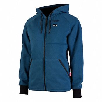 MILWAUKEE Heated Hoodie 12 V 2XL, 793JW9