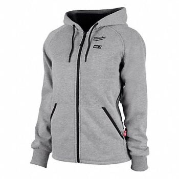 MILWAUKEE Heated Hoodie 12 V 2XL, 793JW4