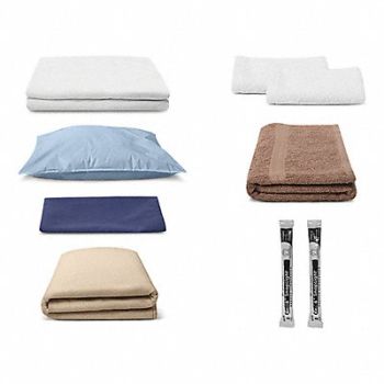 VALLEY FORGE FABRICS Disaster Relief 9 Piece Bed in a Bag PK5, 337YV2
