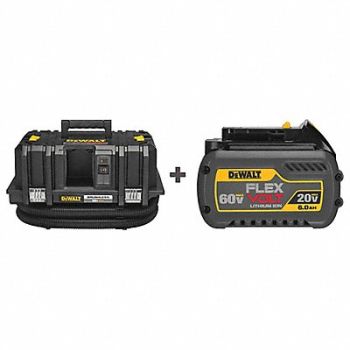 DEWALT Cordless Vacuum Kit Wet/Dry Plastic Tank, 337ZX1