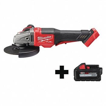 MILWAUKEE Cordless Angle Grinder 18V Wheel 6 Dia., 338AH6