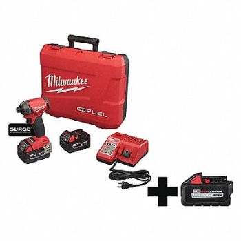 MILWAUKEE Impact Driver Pistol Grip 18VDC, 338AL4