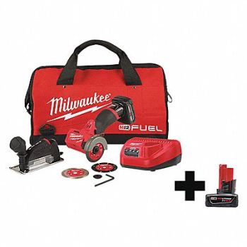 MILWAUKEE Compact Cut Off Tool Kit 12.0V Li-Ion, 338AR4