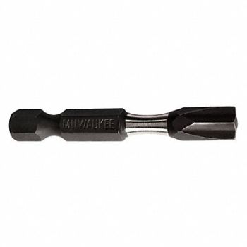MILWAUKEE Insert Bit 1/4 ECX #2 2 PK25, 33GM86