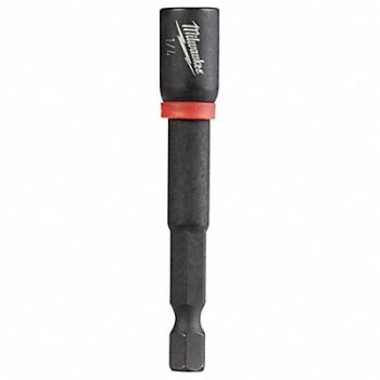 MILWAUKEE Nutsetter 1/4 Steel Impact Rated PK10, 33GN22