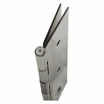 STANLEY Continuous Hinge 6 ft Full Mortise Gray, 33GN86