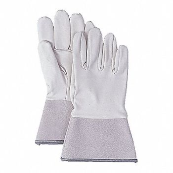 GUARD LINE Welders Glove Capeskin 4 Cuff L PR, 33GV54