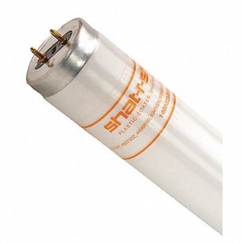 SHAT-R-SHIELD Linear FLUOR Bulb T12 48 L G13 3500K, 33H566