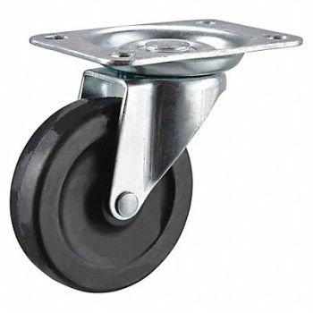 GRAINGER APPROVED Standard Plate Caster Swivel 150 lb., 33H601
