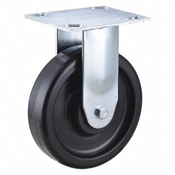 GRAINGER APPROVED NSF-Listed Plate Caster Rigid 450 lb., 33H626