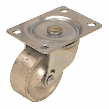 GRAINGER APPROVED Standard Plate Caster Swivel 175 lb., 33H732