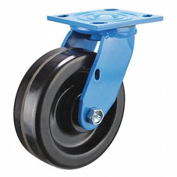 GRAINGER APPROVED NSF-Listed Plate Caster Swivel 800 lb., 33H746