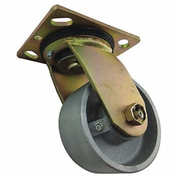 GRAINGER APPROVED Standard Plate Caster Swivel 1000 lb., 33H771