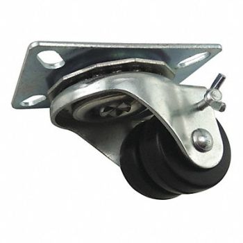 GRAINGER APPROVED Standard Plate Caster Swivel 200 lb., 33H781