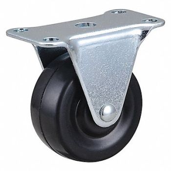 GRAINGER APPROVED Standard Plate Caster Rigid 150 lb., 33H790