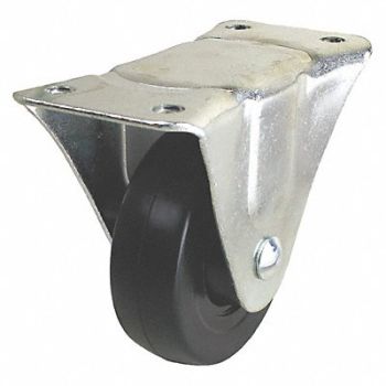 GRAINGER APPROVED Standard Plate Caster Rigid 210 lb., 33H864