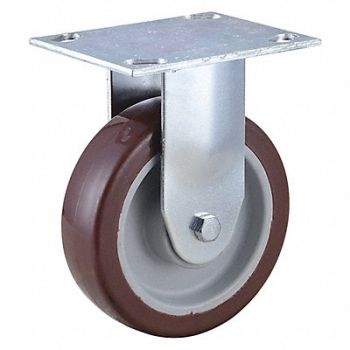 GRAINGER APPROVED NSF-Listed Plate Caster Rigid 450 lb., 33H915