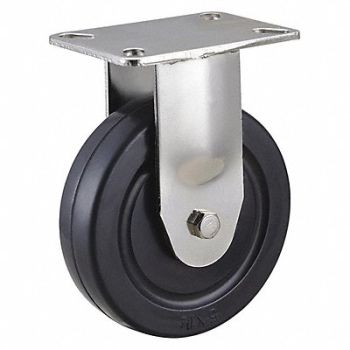 GRAINGER APPROVED NSF-Listed Plate Caster Rigid 240 lb., 33H921