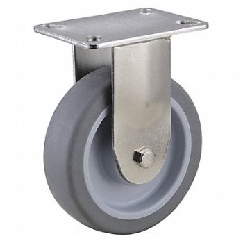 GRAINGER APPROVED NSF-Listed Plate Caster Rigid 300 lb., 33H933