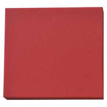 GRAINGER APPROVED Polyethylene Sheet L 4 ft Red, 33HE93
