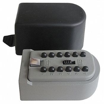 GRAINGER APPROVED Lock Box Wall Mount 5 Keys, 33HF55