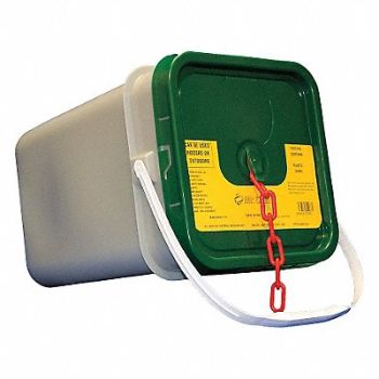 MR. CHAIN K6947 Plastic Chain 1-1/2In x 300 ft Red, 33HG03