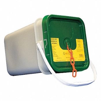 MR. CHAIN K6947 Plastic Chain 1-1/2In x 300 ft Orange, 33HG04