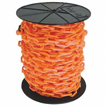 MR. CHAIN Plastic Chain 2In x 125 ft Orange, 33HG08