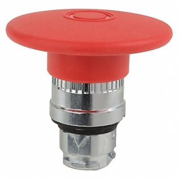 SCHNEIDER ELECTRIC Push Button Metal 60mm Red On/Off, 33HP41