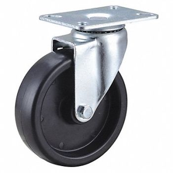 GRAINGER APPROVED NSF-Listed Plate Caster Swivel 350 lb., 33J003