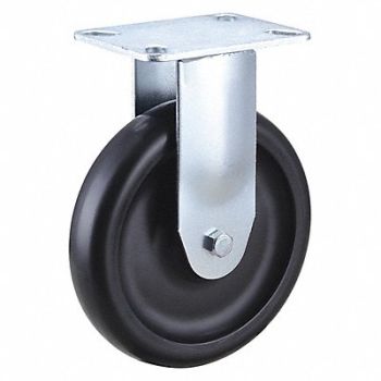 GRAINGER APPROVED NSF-Listed Plate Caster Rigid 400 lb., 33J011
