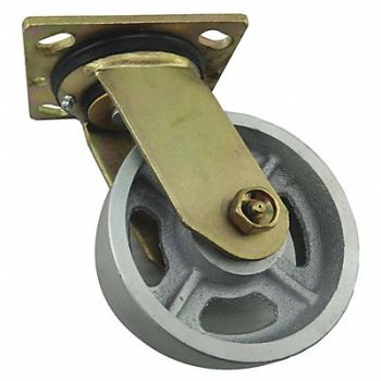 GRAINGER APPROVED Standard Plate Caster Swivel 1000 lb., 33J080