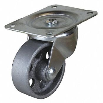 GRAINGER APPROVED Standard Plate Caster Swivel 250 lb., 33J090