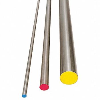 GRAINGER APPROVED Tool Steel Rod 36 in L 0.246 in Dia., 33J374