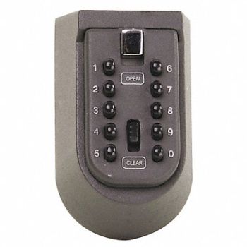 GRAINGER APPROVED Lock Box Surface Mount 20 Keys, 33J855