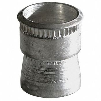AVK Rivet Nut Knurled Cadmium Plating PK10, 33JF70