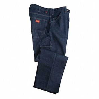 DICKIES FR Pants Denim 5 Pkt Fits 40in Inseam 32in, 33JV90