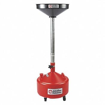 JOHNDOW INDUSTRIES Portable Oil Drain 8 Gal., 33K124
