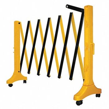 GRAINGER APPROVED Expandable Barricade L 132 In x H 37 In, 33K166