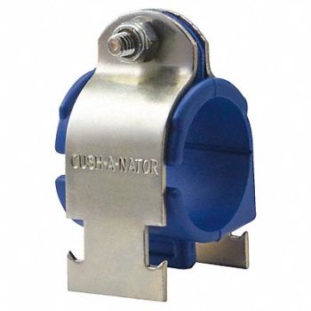 CUSH-A-NATOR Vibration Strut Clamp 3/8 OD 13/16 W, 33KH29