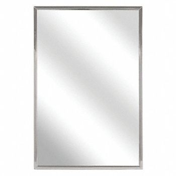 BRADLEY Mirror 48 in W 24 in H, 33KK39